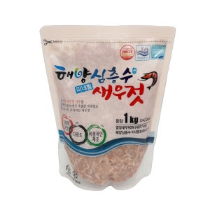 해양심층수미네랄새우젓 1kg [선별/HACCP/외국산]