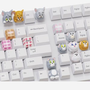 [당일 발송] 소프 스튜디오 톰과 제리 피규어 키캡 랜덤 블라인드 박스 CA817A [랜덤 단품]