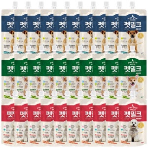 강아지 우유 에버그로 펫밀크 혼합 150ml X 30개 피부,눈 관절,초유함유