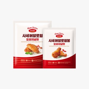 사세 버팔로윙 오리지널맛 820g 1봉+버팔로윙봉 오리지널맛 330g 1봉