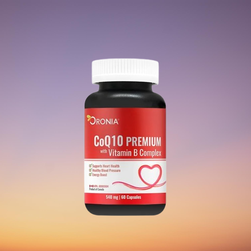 오로니아 coQ10 코큐텐 프리미엄 비타민B 컴플렉스 540mg 60정