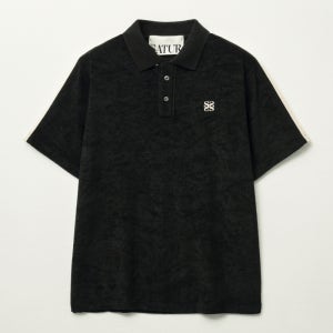 [세터] 로턴 테리 피케 폴로 반팔 티셔츠 블랙