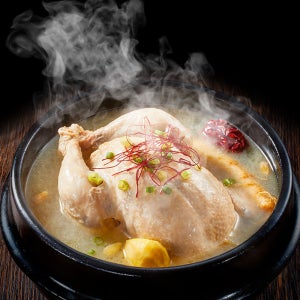 [보양식] 전주 한옥 국내산 재료 완전조리 옛날 삼계탕 1kg