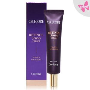 코리아나 셀코드 초고함량 레티놀 retinol 3000 주름개선 기능성 크림 30ml