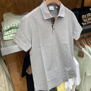 버버리 하트포드 체크 버튼 반팔 폴로 셔츠 카라티 4종 80848971