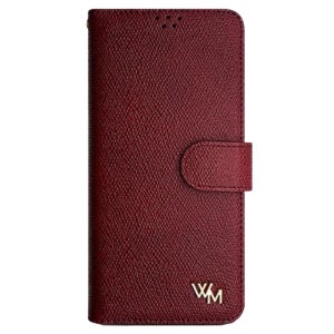 천연가죽 지갑 케이스 다나클 SM-M536S 와인, 갤럭시퀀텀3