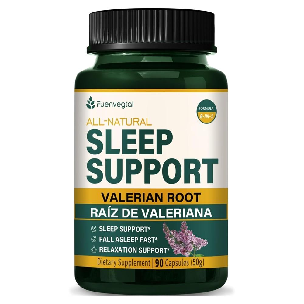 FUENVEGTAL 수면건강 발레리안 뿌리 복합체 400mg 90 캡슐