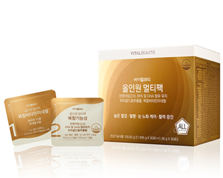 바이탈뷰티 올인원 멀티팩30일분 (시음용1.995gx30포+1.36gx30포)