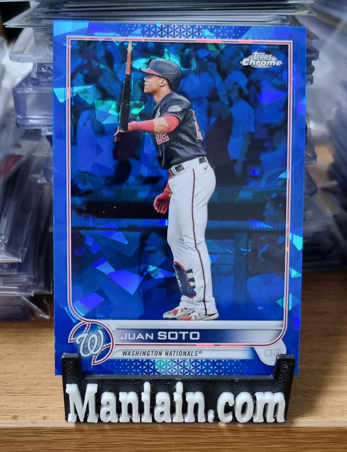 후안 소토 2022 Topps Chrome Sapphire Juan Soto No-150 MLB 야구 카드