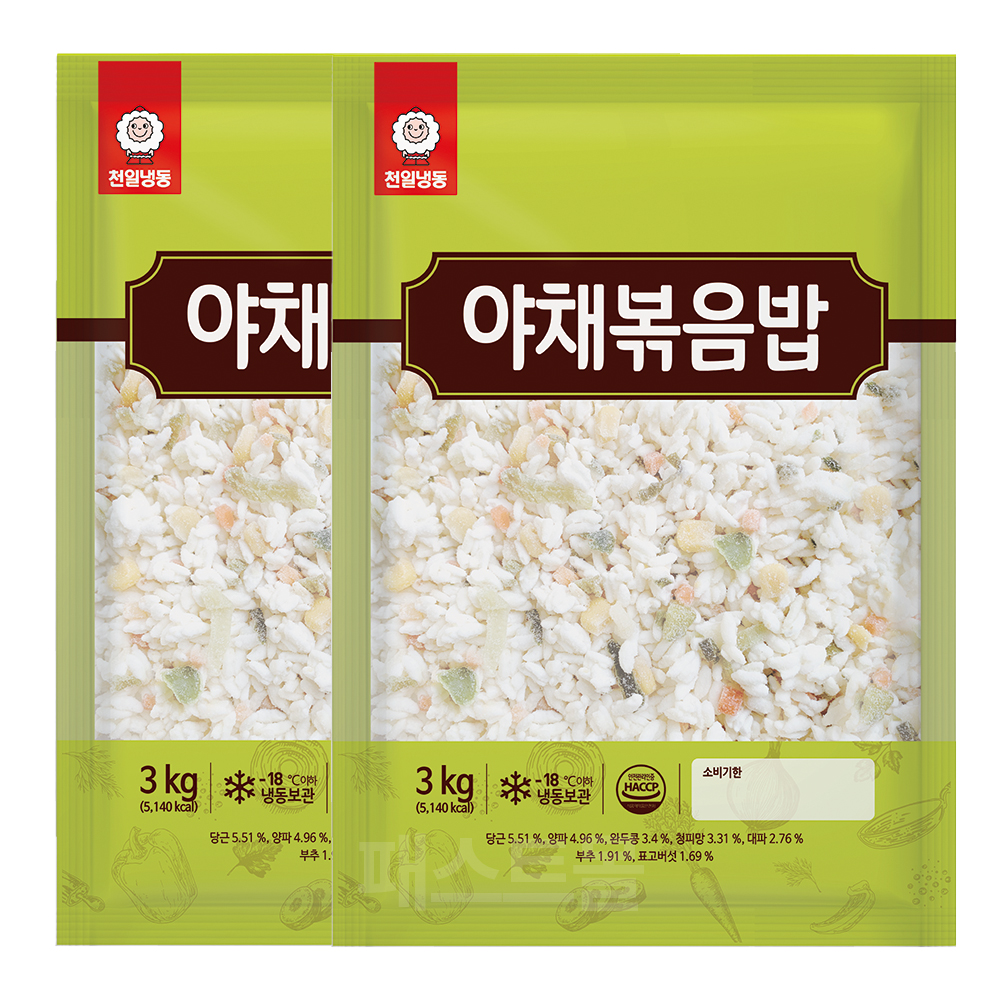 천일냉동 볶음밥 야채