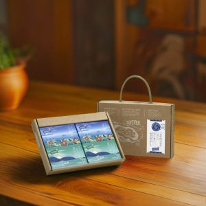 훈제굴 와인 위스키 안주 통영 스모크드 오이스터 통조림, 85g, 4캔 (오리지널2, 올리브유2)