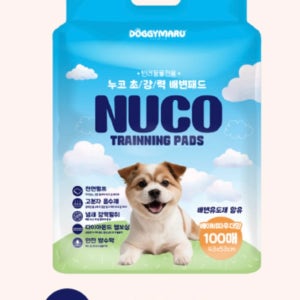 마루 누코패드 표준형 베이비파우더향 100매 43X 53cm 강아지 대용량 배변패드
