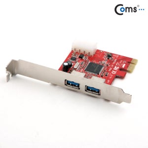 USB3.0확장카드 PCI Express 2포트 컴퓨터 브라켓 슬롯 연결 EM618LC