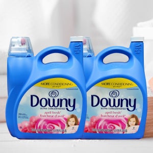 다우니 울트라 에이프릴 프레쉬 섬유유연제 5.03L 2개 코스트코 고농축 대용량 울트라 깨끗한