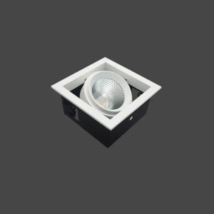 황제EL-4431 LED멀티사각1구 COB 매입등 12W 플리커프리 타공90X90