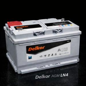 델코 AGM80L 밧데리 LN4 자동차 배터리