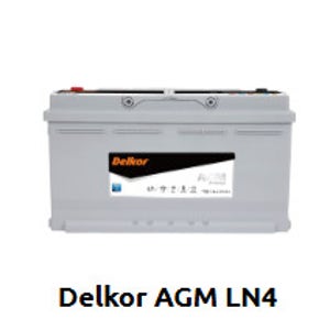 델코 AGM80L 밧데리 LN4 자동차 배터리