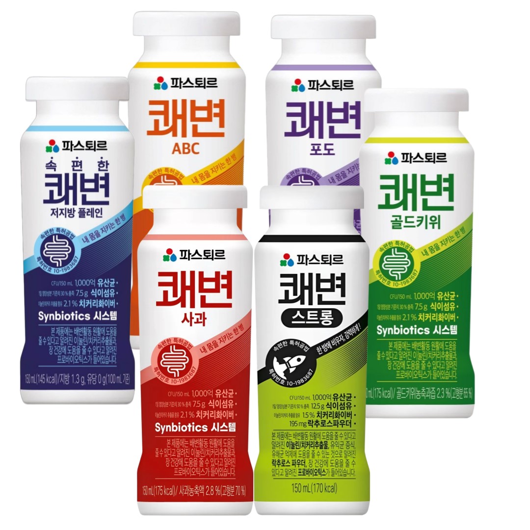 파스퇴르 쾌변 요구르트 사과