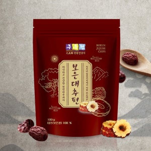 보은황토 대추과자 대추칩 100g/말린과간식