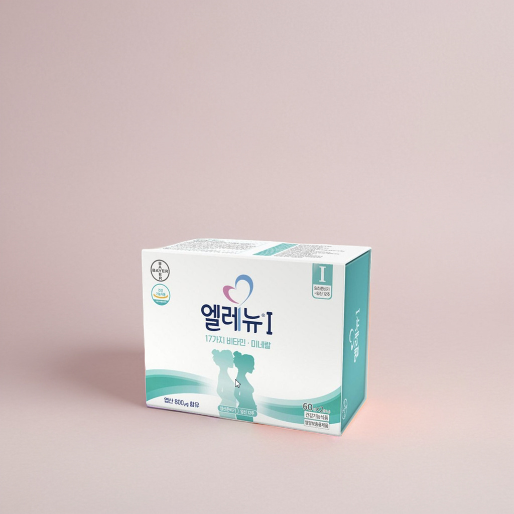 임산부 초기 영양제 임신 준비 초기 종합 영양제 <b>엽산</b> 효능 2개월분