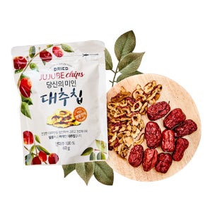 달콤하고 바삭한 대추과자 대추칩 60g