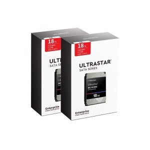 Western Digital Ultrastar DC HC555 박스 패키지 7200/512M WUH722018CLE6L4 (2x18TB)