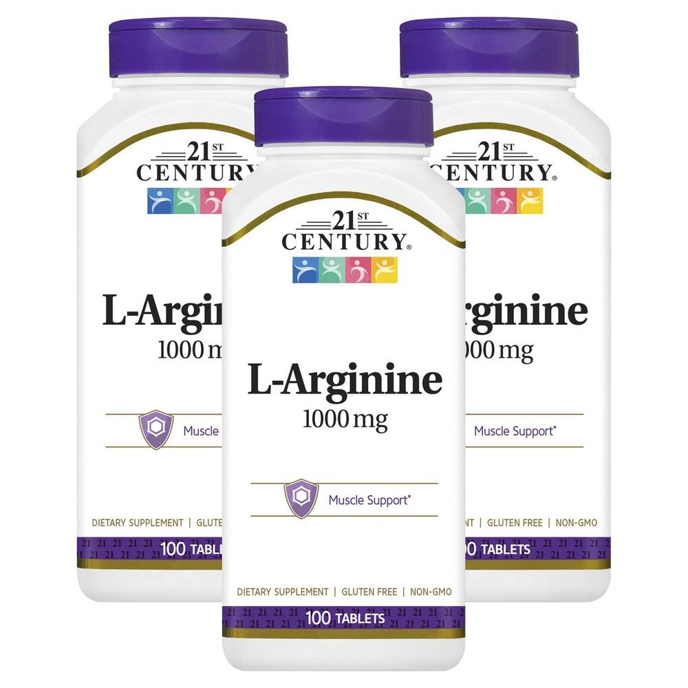 21세기센트리 L<b>아르기닌 1000mg</b> 100정 3개