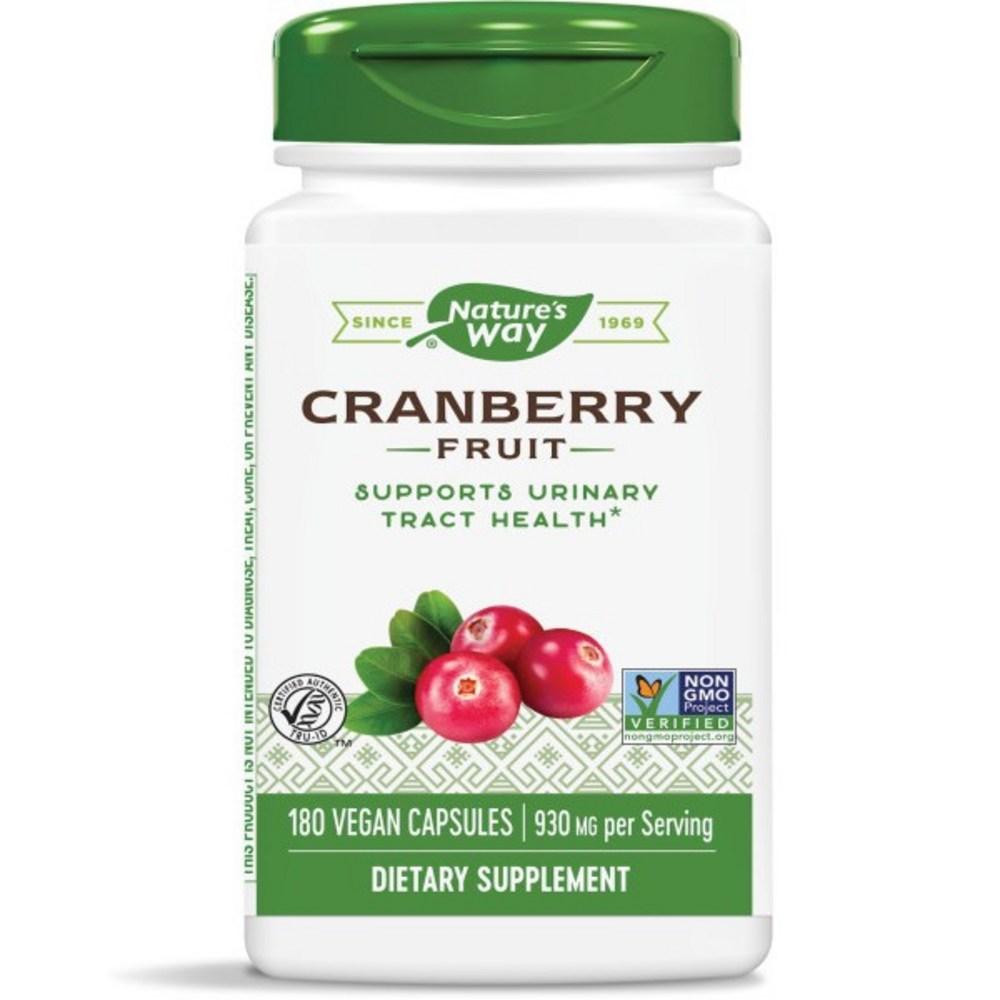 <b>네이쳐스웨이 크랜베리</b> 프루트 465mg 180정