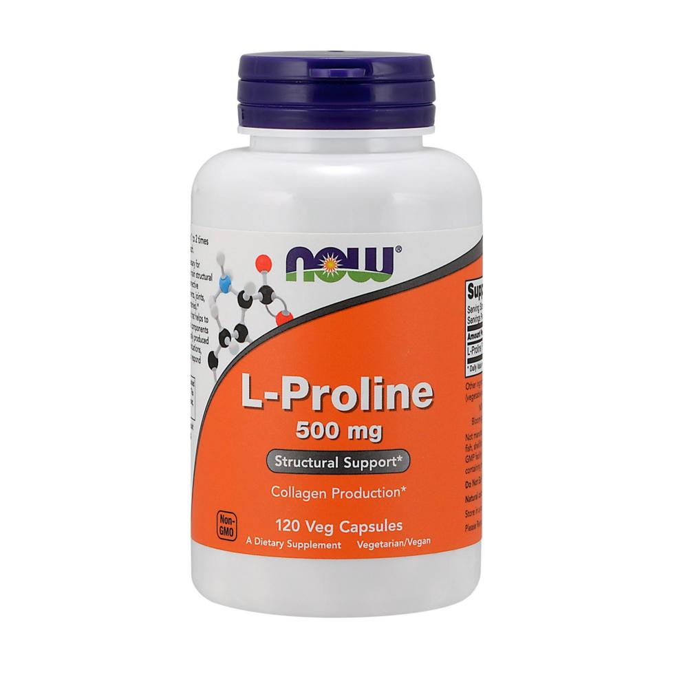 나우푸드 L<b>프롤린</b> 500mg 120정