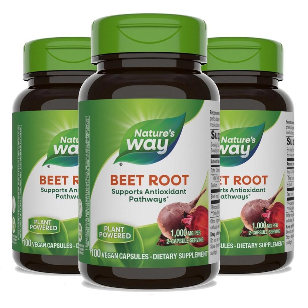 네이쳐스웨이 <b>비트 루트 500mg</b> 100정 3개