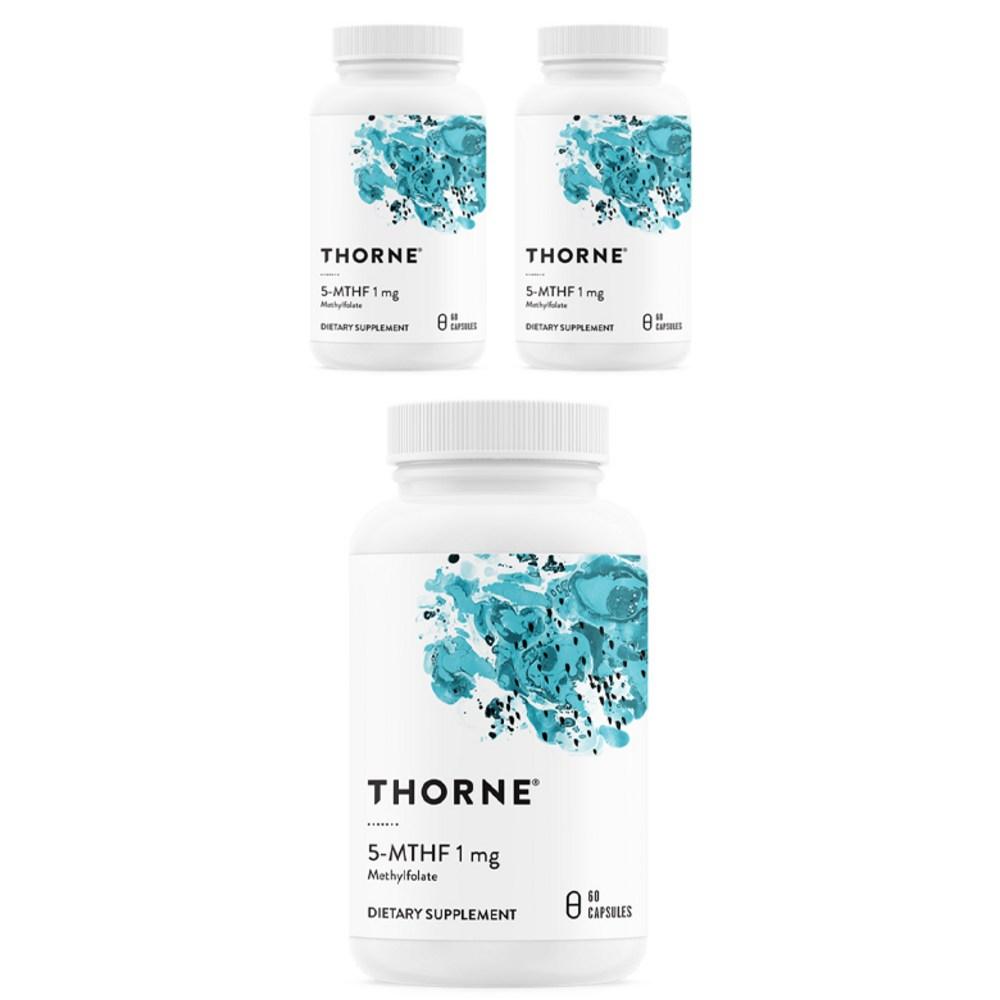 쏜리서치 5<b>MTHF 1mg</b> 60정 3개