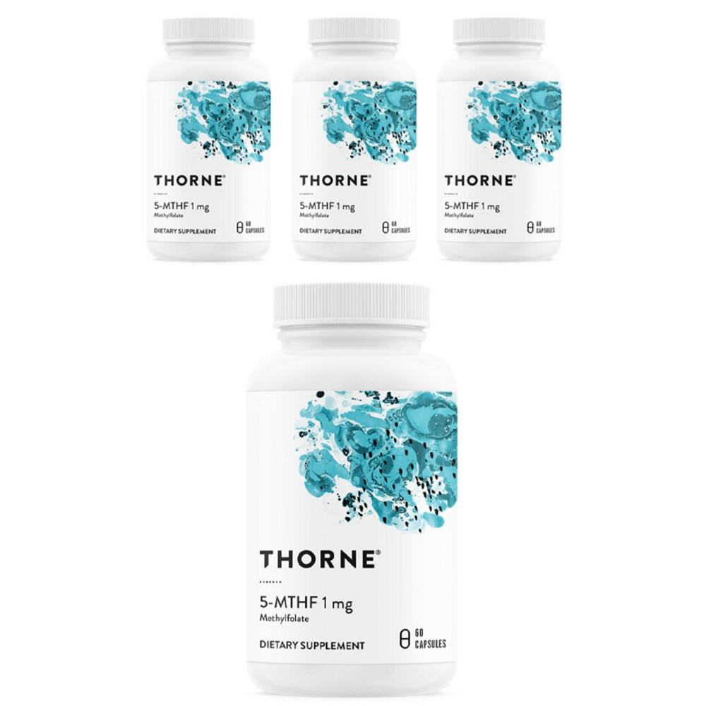 쏜리서치 5<b>MTHF 1mg</b> 60정 4개