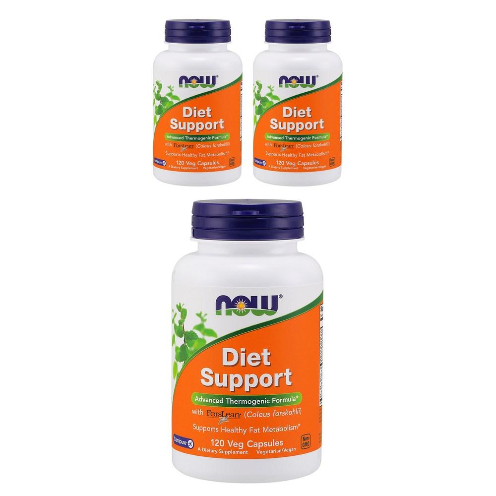 나우푸드 <b>다이어트 서포트</b> 120정 3개