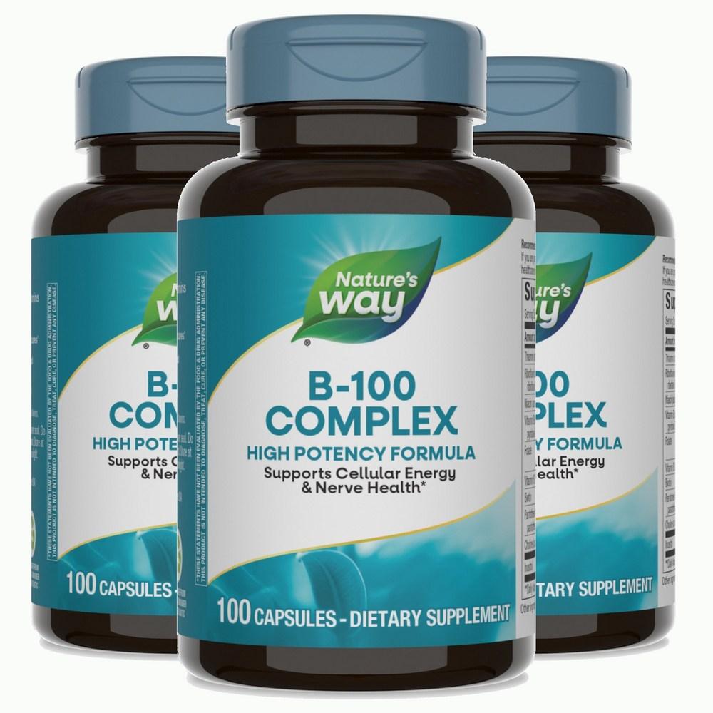 네이쳐스웨이 코엔자임 포함 <b>컴플렉스</b> <b>B100</b> B2 3개 100정