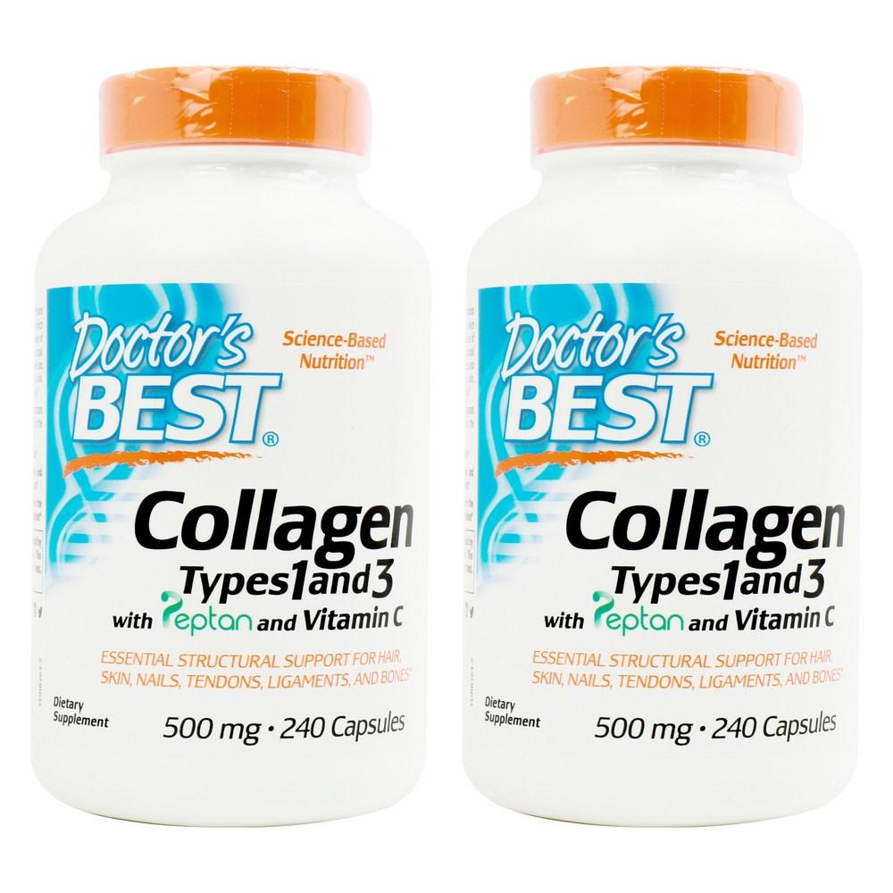 닥터스베스트 <b>콜라겐</b> 앤 1 타입 3 500mg 240정 2개