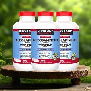 커클랜드 시그니처 글루코사민 1500mg MSM 1500mg 375정 3개세트 (375+375+375)