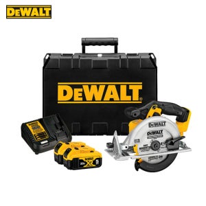 디월트 충전식 각도조 원형톱 무선 전동톱 DCS391P2 풀세트