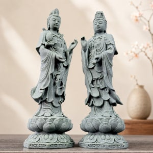 불상 관세음보살 관세음보살상 관세음보살불상 불단 미륵 미니 가정용 명상 돌불상 돌부처 석불