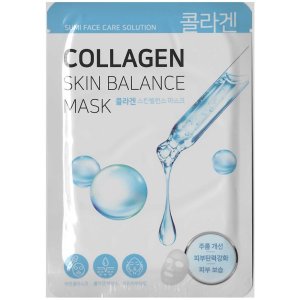 수미 보습 데일리 얼굴 피부 진정 마스크 팩 시트 콜라겐 스킨밸런스 10매 1세트