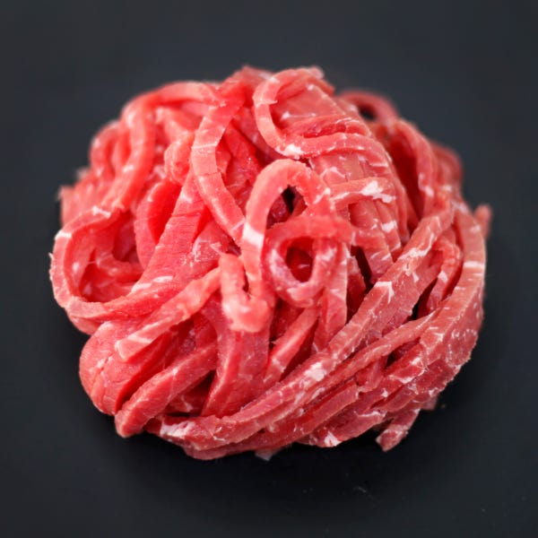 육회 1kg 호주산 냉동 육회 대용량 업소용 식당용 육회비빔밥용 소고기