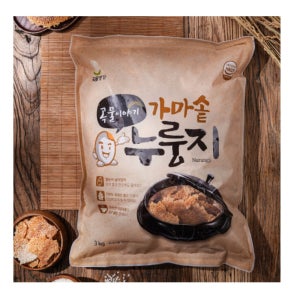 곡물명가 국내산 가마솥 누룽지 3kg