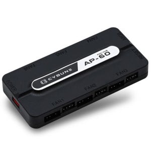 싸이번 AP-60 ARGB FAN HUB (블랙)