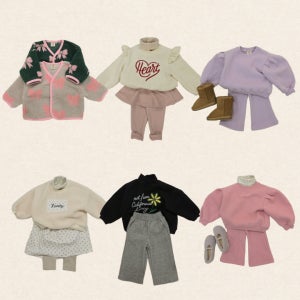 소이빈 25겨울 어린이집 등원룩 돌 아기 여아 상하복 남대문아동복 유아 등원복 두돌옷