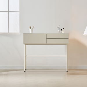 세이지홈 탑벨라 1000 콘솔 수납서랍 화장대 테이블만 (거울미포함)