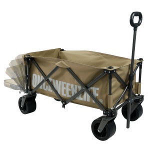 원스위크라이프 캠핑 접이식 폴딩 카트 왜건 뒷문 개방 오픈형 웨건 수레