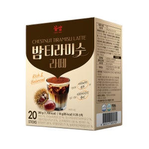 꽃샘 밤티라미수 라떼 20T
