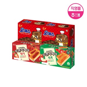 해태 오예스 (360g X 2개) + 후렌치파이 (192g X 2개)