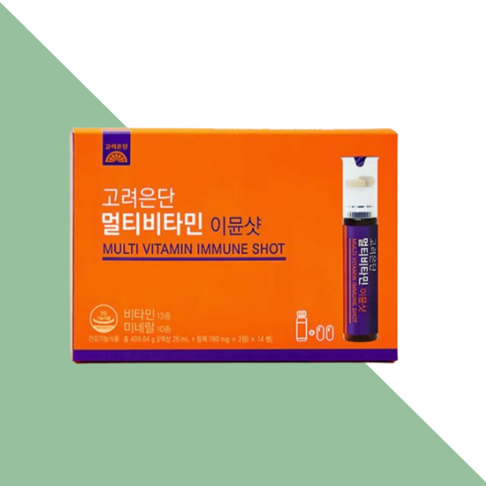 고려은단 멀티<b>비타민</b> 이뮨샷 액상 <b>비타민</b> 14병X1박스