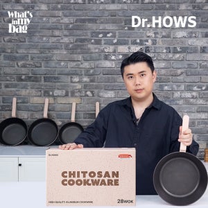 닥터하우스 키토산 항균 코팅 프라이팬 흑백요리사 권성준팬/웍 4종세트