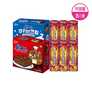 해태 오예스 (360g X 2개) + 구운 시리즈 (27g X 6개)